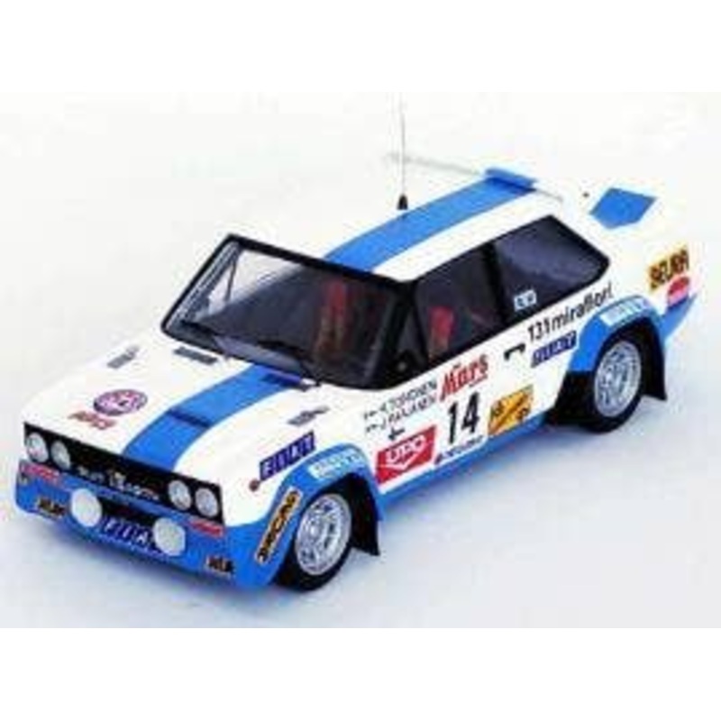 1/43 Fiat 131 Abarth 1979 1000 Lakes Rally #14 H. Toivonen/J. Paajanen