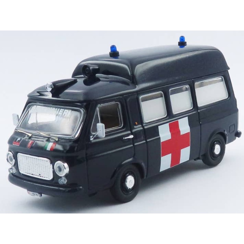 1/43 Fiat 238 Military Police Ambulance 1970 Tetto Alto
