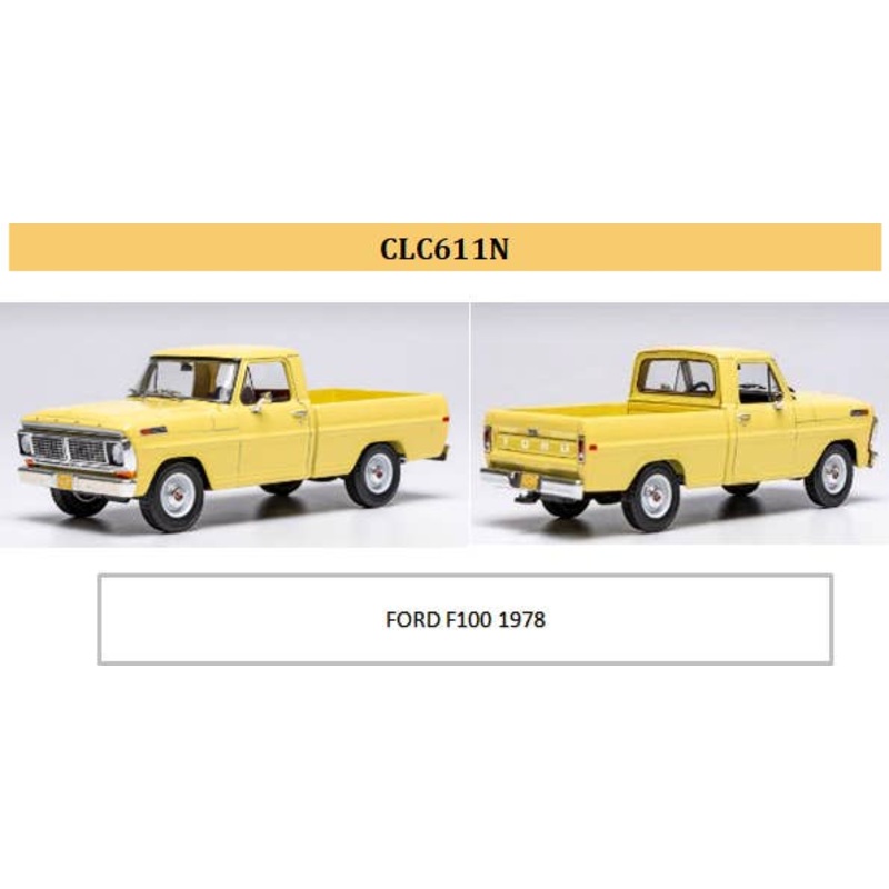 1/43 Ford F100 1978 Yellow