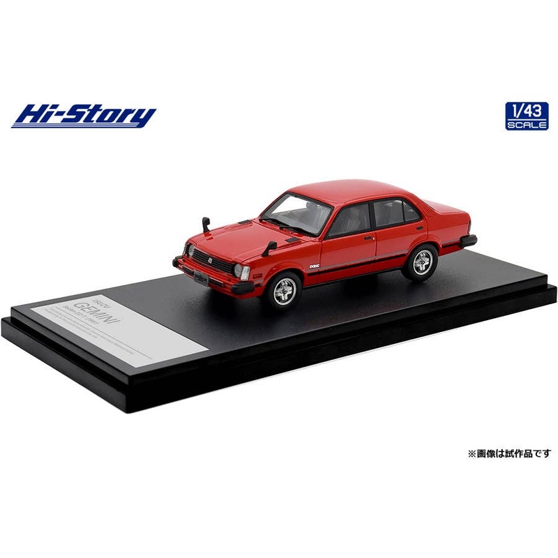 1/43 ISUZU GEMINI Sedan ZZ/T (1981) Red