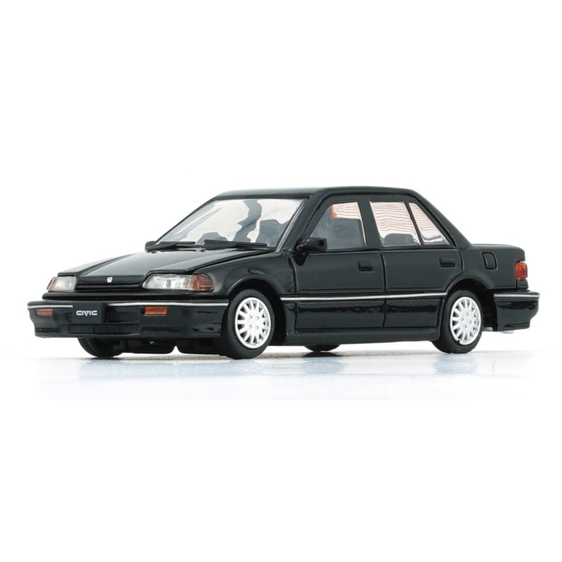 1/64 Honda Civic EF2 1991 Black (LHD)