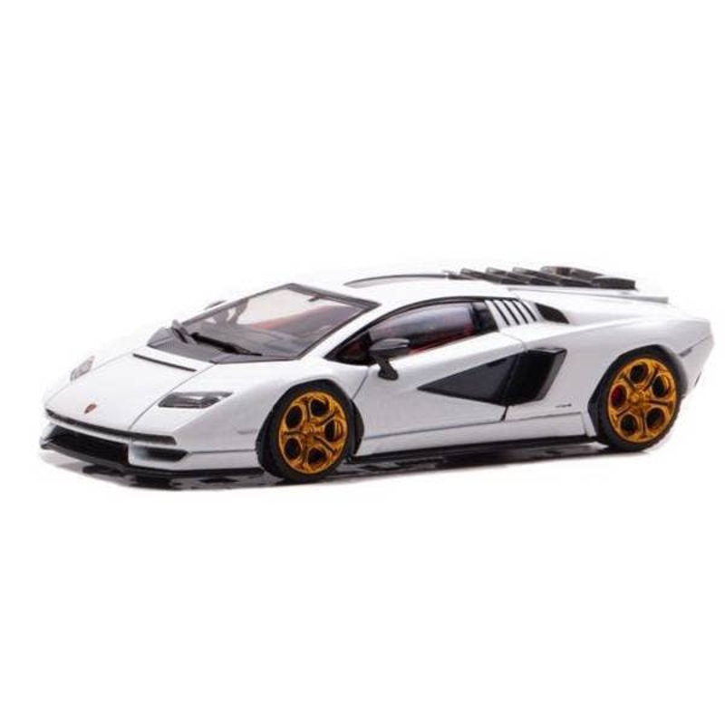 1/64 Lamborghini Countach Lpi 800-4 White Gold Wheel Rims