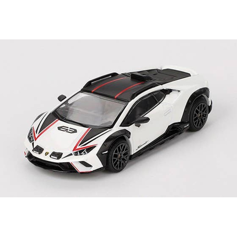 1/64 Lamborghini Huracan Stellato Bianco Asopo (White) (Right Handle)