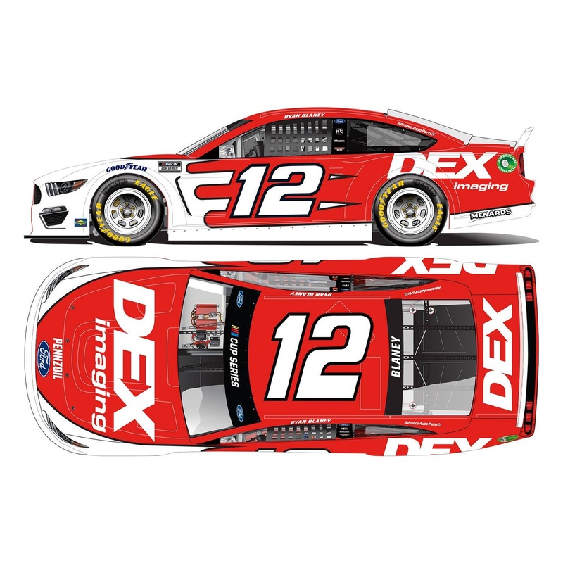 1/64 Ryan Blaney # 12 Dex Imaging Ford Mustang Nascar 2021