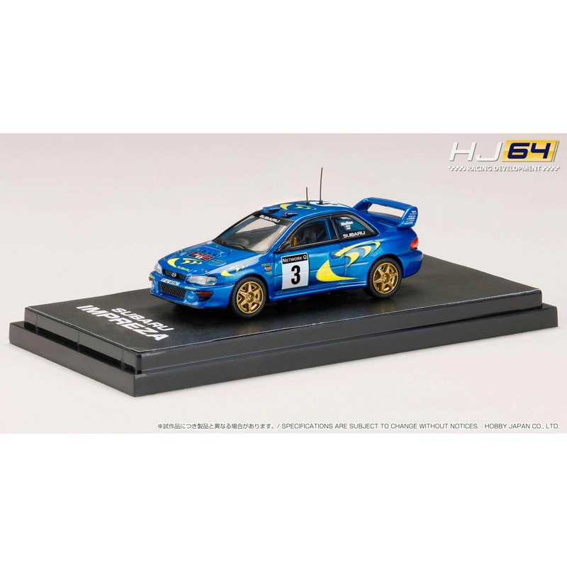 1/64 Subaru Impreza WRC 1997 #3 (RAC RALLY)