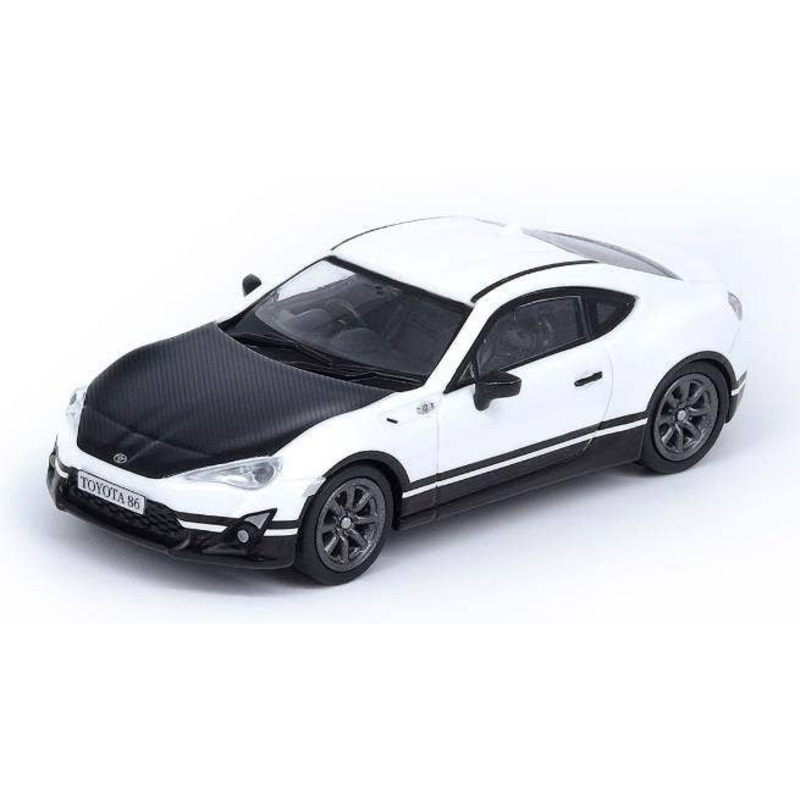 1/64 Toyota 86 White Customized Color