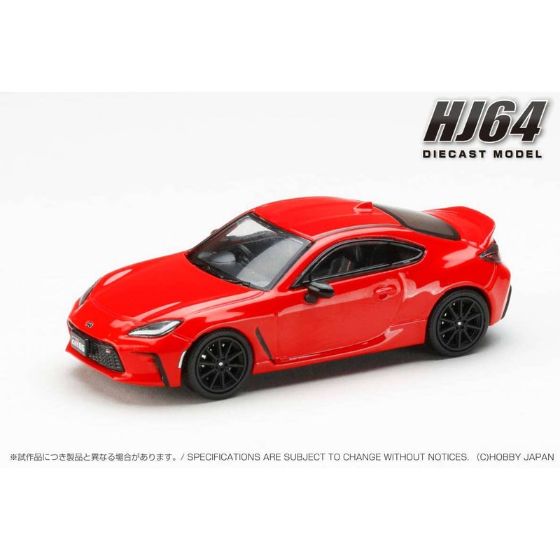 1/64 Toyota GR86 RZ Genuine Option Rear Spoiler Spark Red