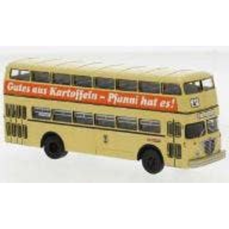 1/87 Bussing D2U Double Decker 1960 BVG Pfanni