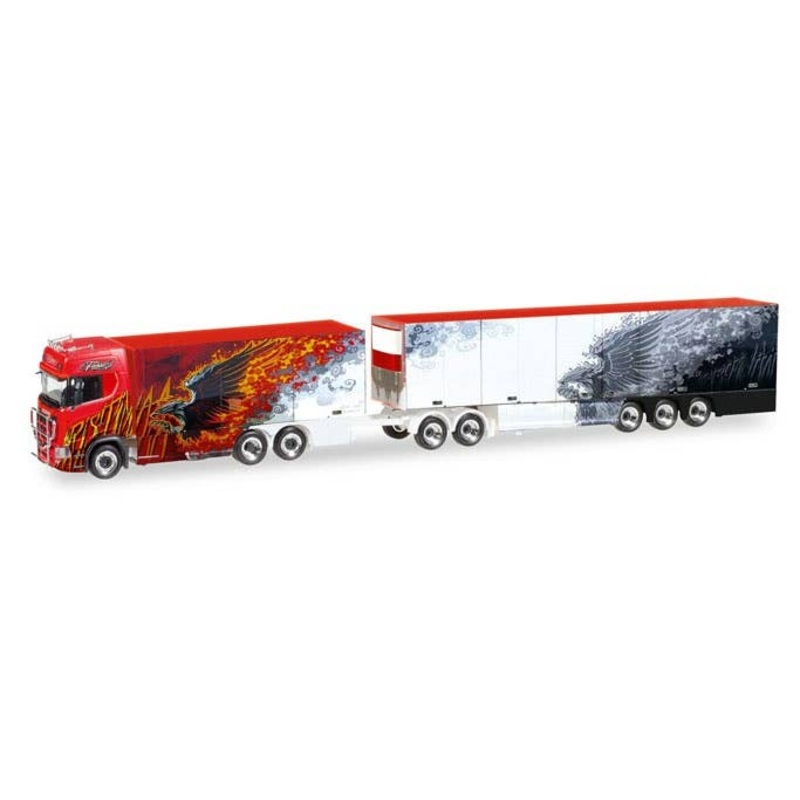 1/87 Scania CS 20 HD Eurocombi Ristimaa Fire Bird