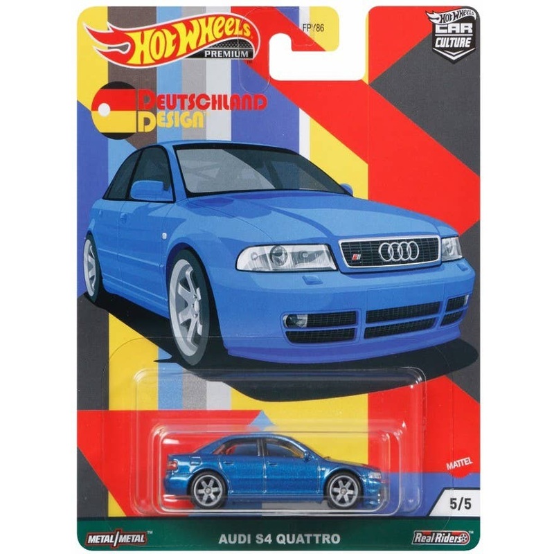 Hot Wheels Car Culture Deutschland Audi S4 Quattro (MTRGRJ69)