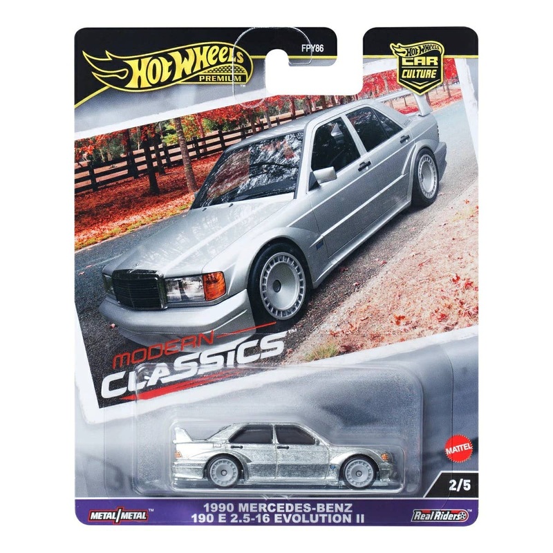 Hot Wheels Car Culture Modern Classics Mercedes-Benz 190 E 2.5-16 Evolution II (Waiting List)