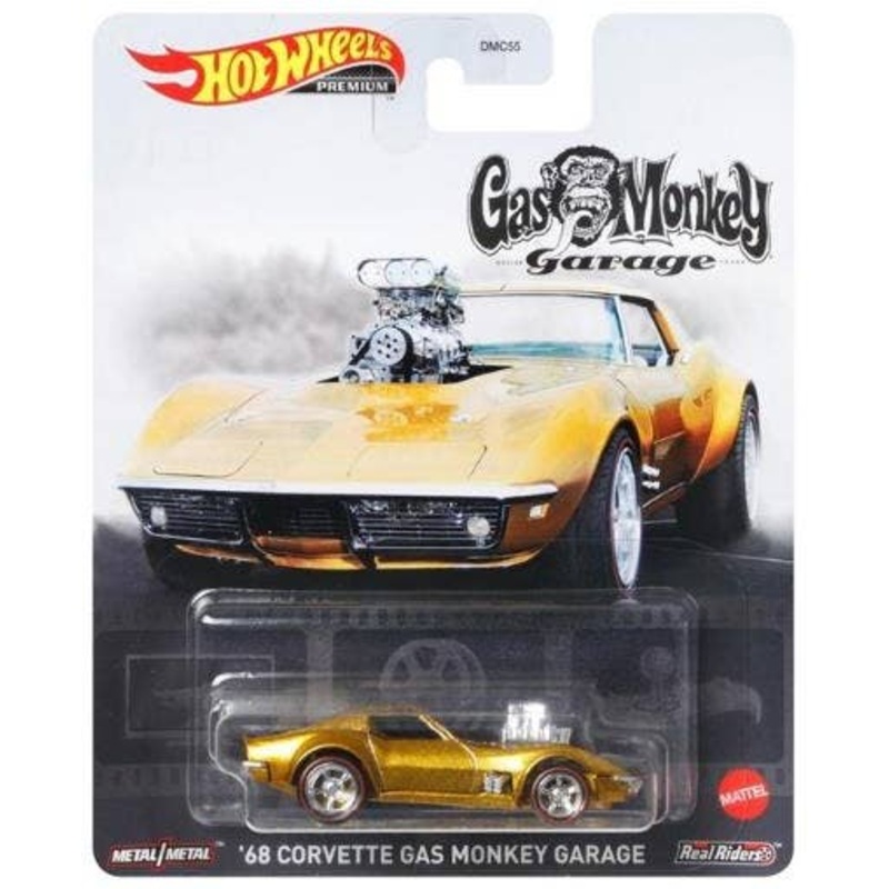 Hot Wheels Retro Entertainment '68 Corvette Gas Monkey Garage
