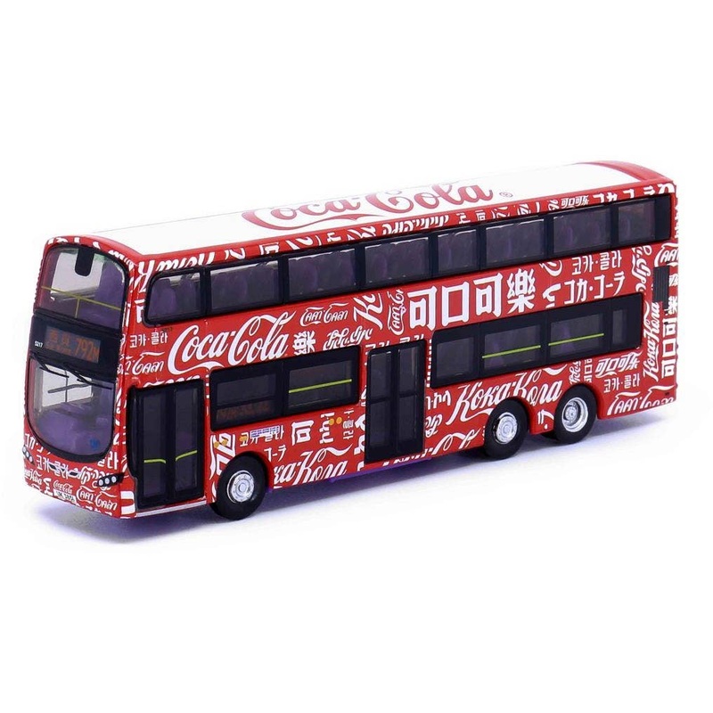 Tiny City B9TL Bus Coca-Cola
