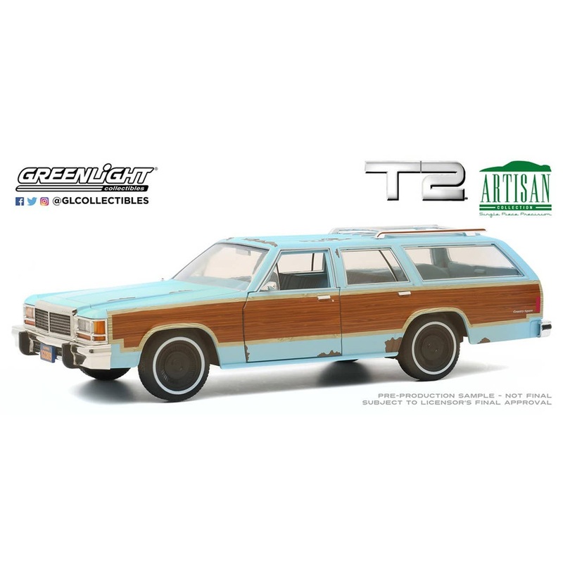 1/18 GreenLight Artisan Collection Terminator 2: Judgment Day (1991) 1980 Ford LTD Country Squire