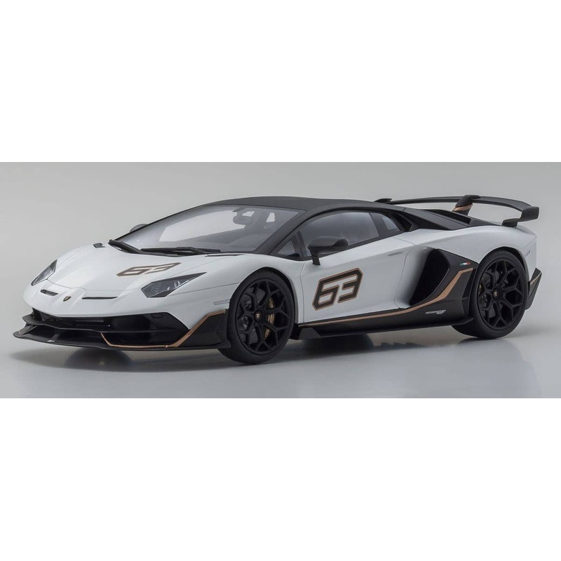 1/18 Lamborghini Aventador SVJ63 (Matte White)
