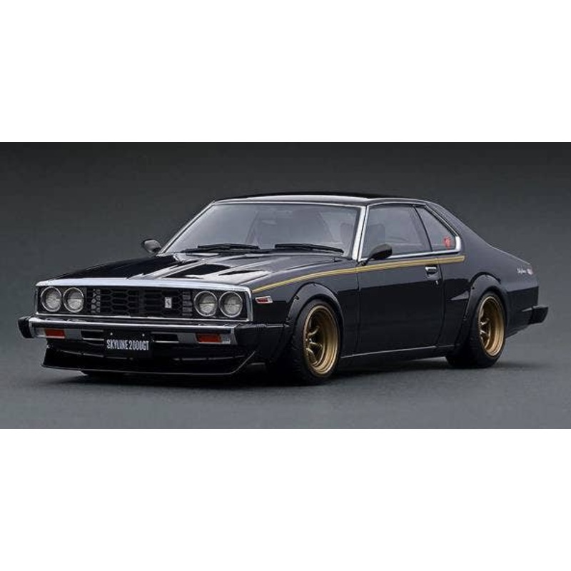 1/18 Nissan Skyline 2000 GT-ES (C210) Black
