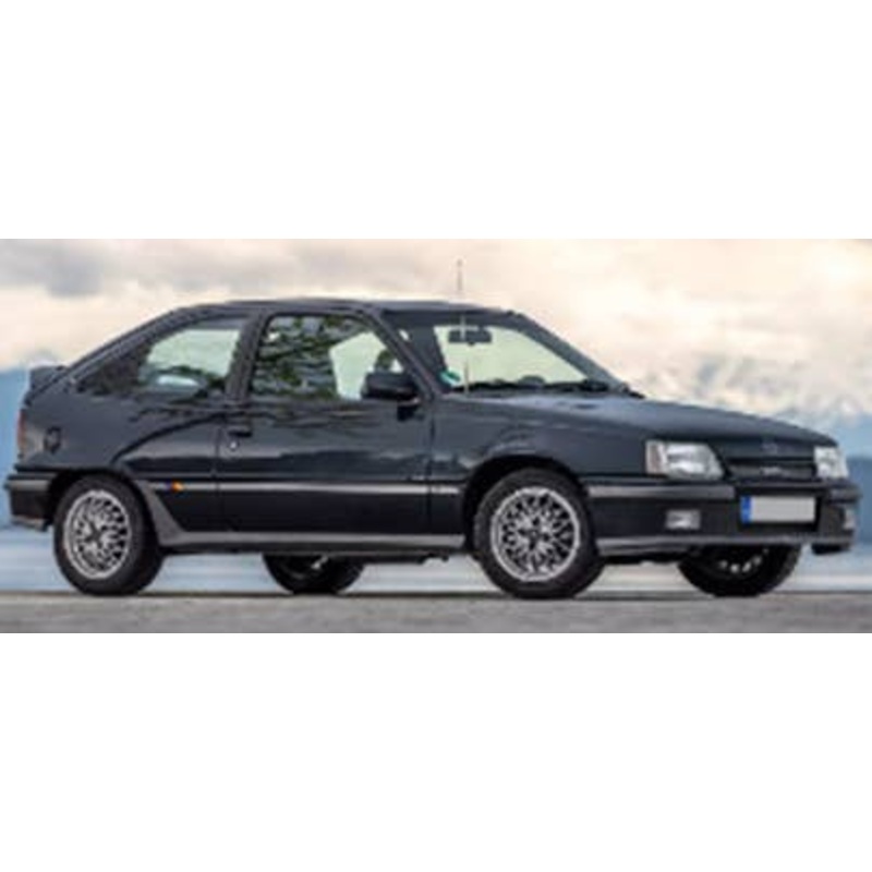 1/18 Opel Kadett Gsi 1991 Black Metallic Helmut Schmidt