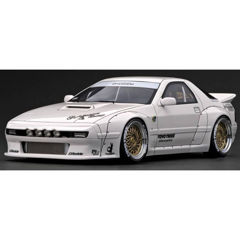 1/18 PANDEM RX-7 (FC3S) White