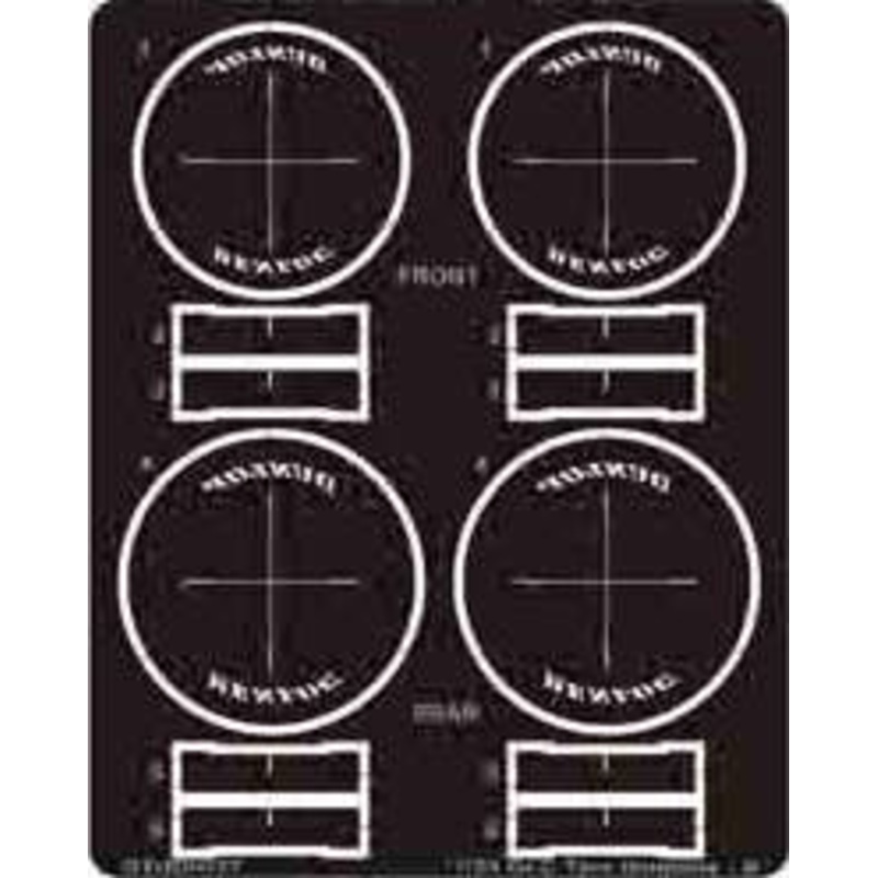 1/24 Gr.C-car Tyre template-B (-1989) (for D)
