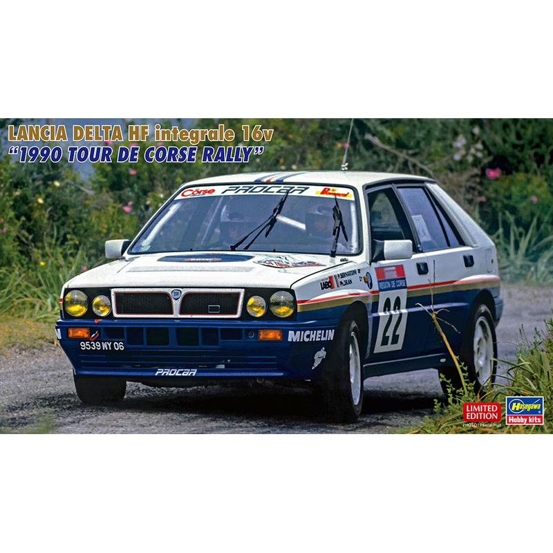 1/24 Lancia Delta HF Integrale 16v 1990 Tour de Corse Rally