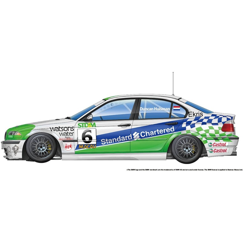 1/24 Racing Series BMW 320i E46 2001 Macau Gear Race Winner