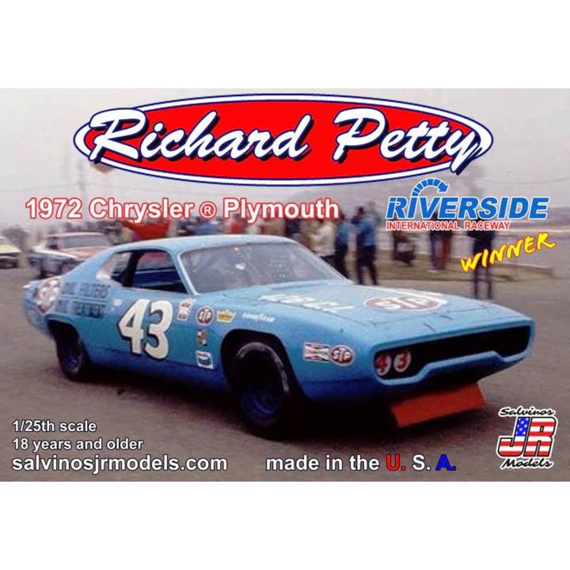 1/25 Richard Petty 1972 Plymouth