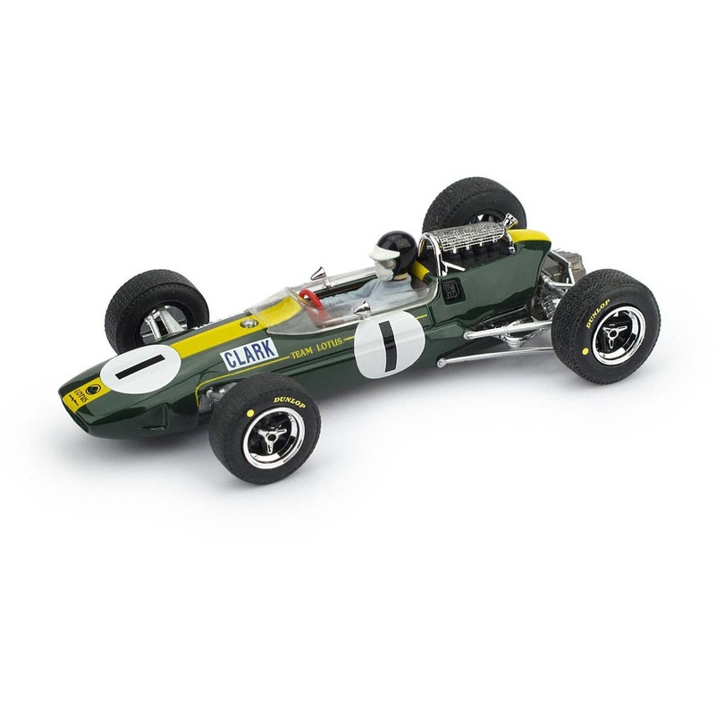 1/43 Lotus 33 1965 German Grand Prix 1st Place #1 J. Clark + Pilot