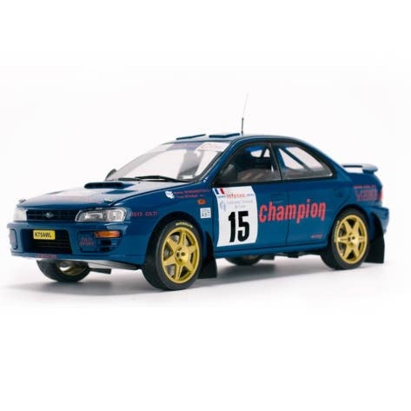 1/43 Subaru Impreza 555 1996 Tour de Corse 3rd Place #15 M.Massarotto/Y.Bouzat