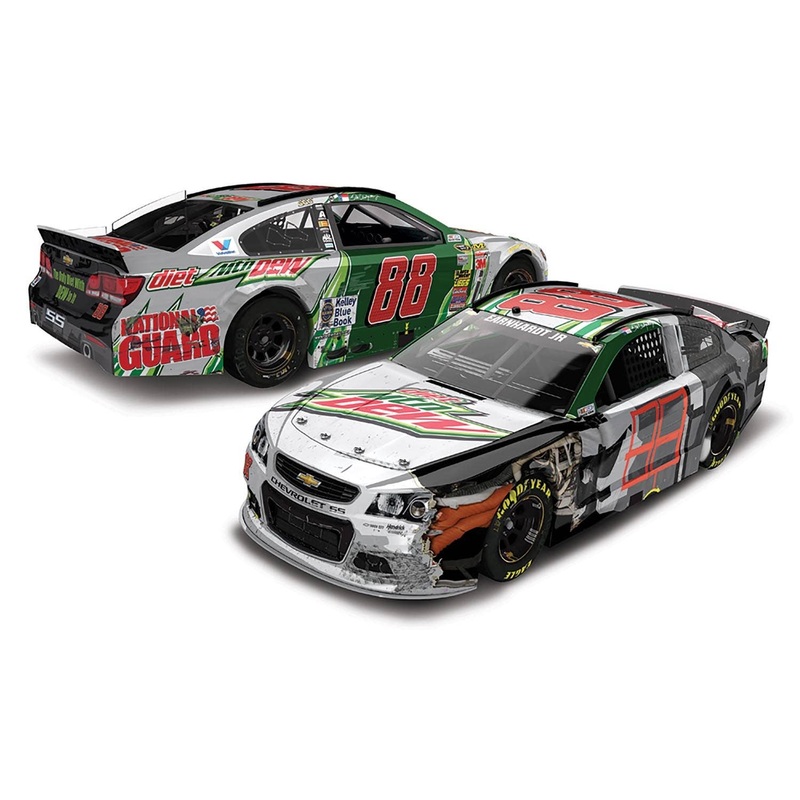 1/64 Dale Earnhardt Jr. # 88 Diet Mountain Dew Chevrolet Camaro Bristol Motor Speedway NASCAR 2014