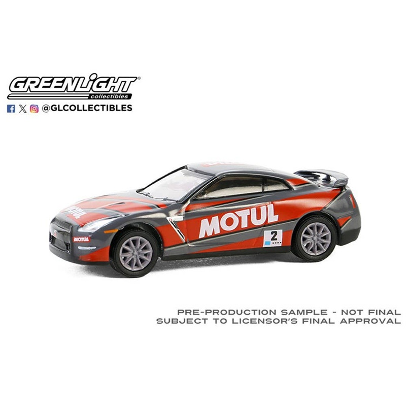 1/64 GreenLight 2015 Nissan GT-R (R35) - MOTUL