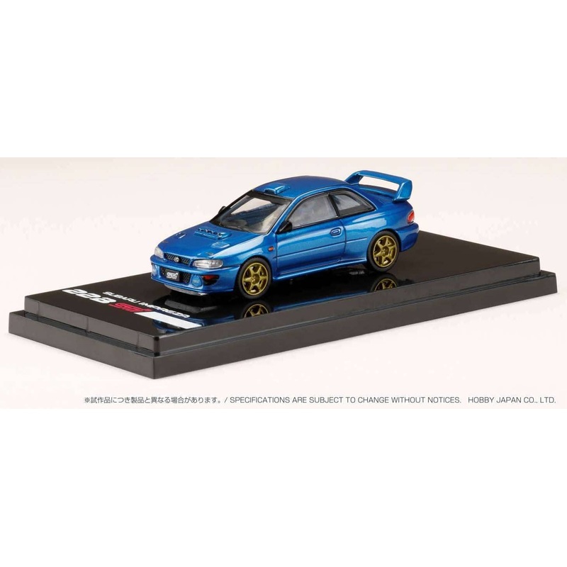 1/64 Subaru Impreza 22B STi Version Customized Ver. Rally Base Car GC8 Kai / Left-hand Drive Sonic Blue Mica