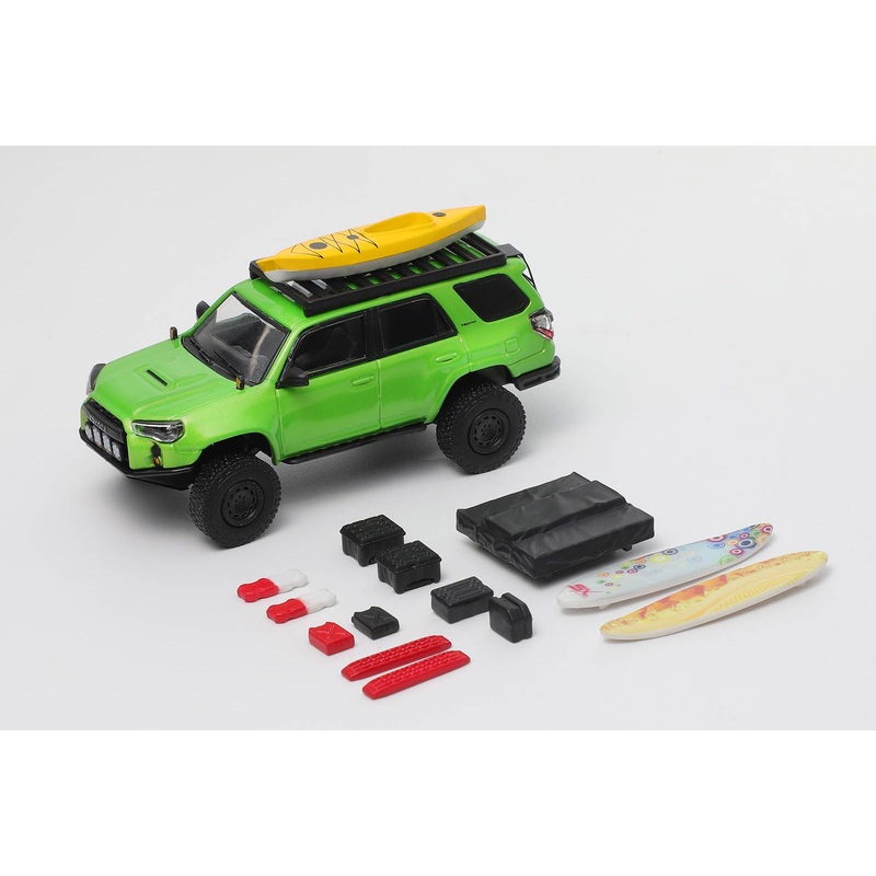 1/64 Toyota 4Runner Wide-Body Prerunner (Lhd) - Accessorized Green