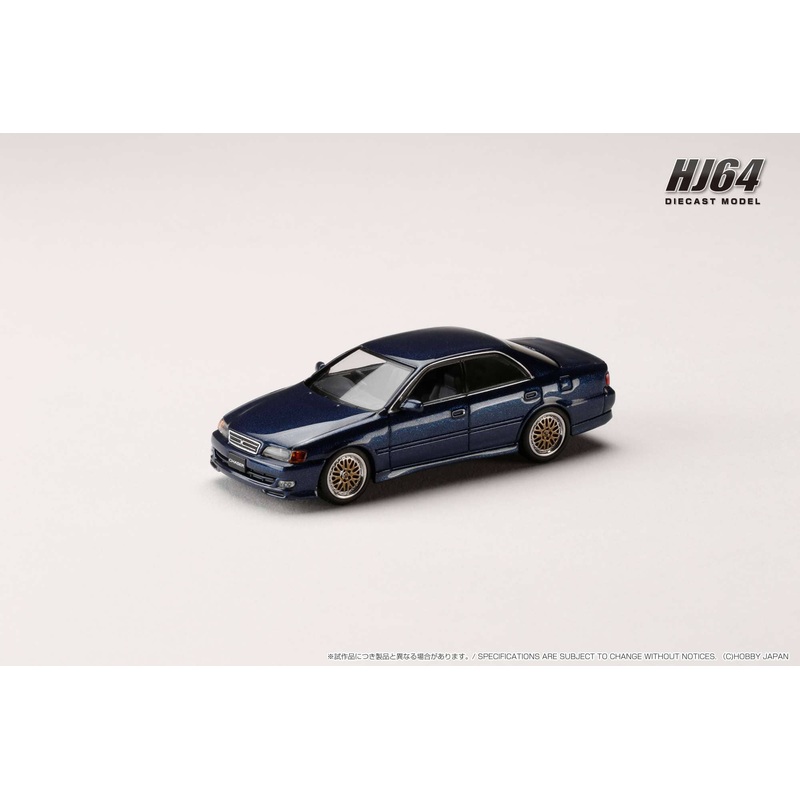 1/64 Toyota Chaser TOURER V (JZX100) 1998 / Jdm Style Dark Blue Mica