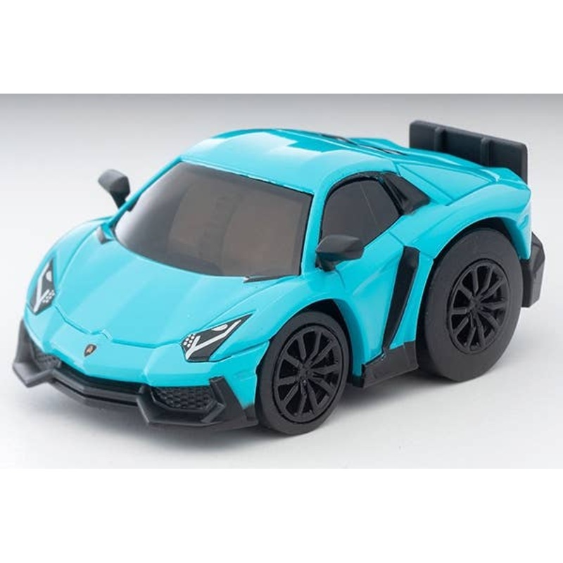 Choro-Q zero Z-75c Lamborghini Aventador 50th Degrees Anniversario (Light Blue)
