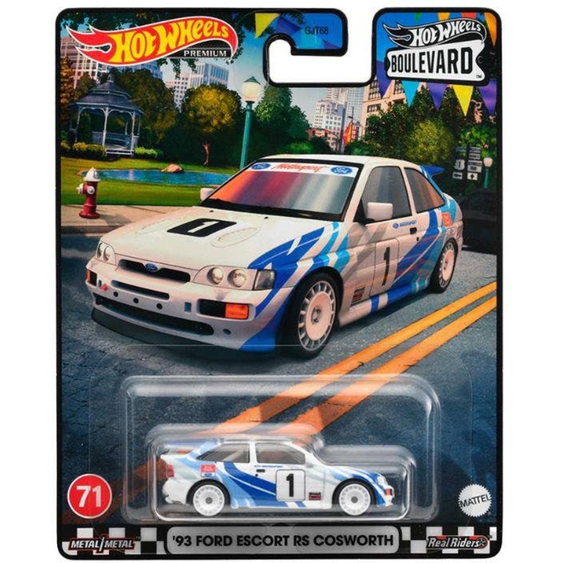 Hot Wheels Boulevard - '93 Ford Escort RS Cosworth (HKF17)