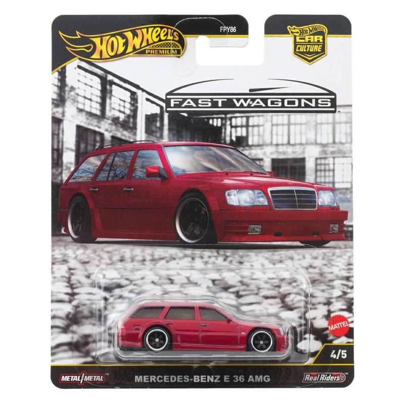 Hot Wheels Car Culture Fast Wagon Mercedes-Benz E 36 Amg (Waiting List)
