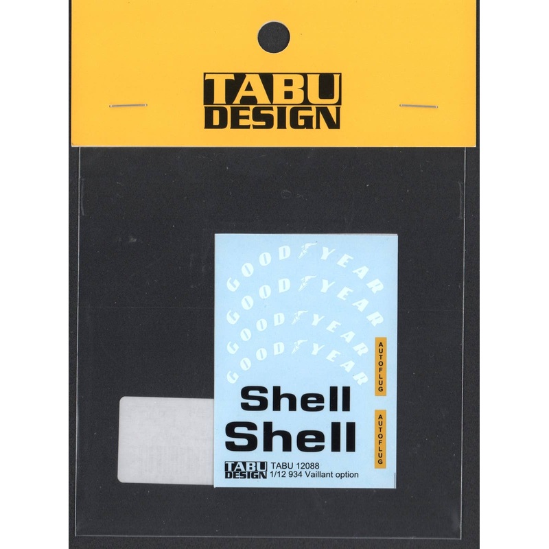 1/12 934 Vaillant Option Decal (for Tamiya)