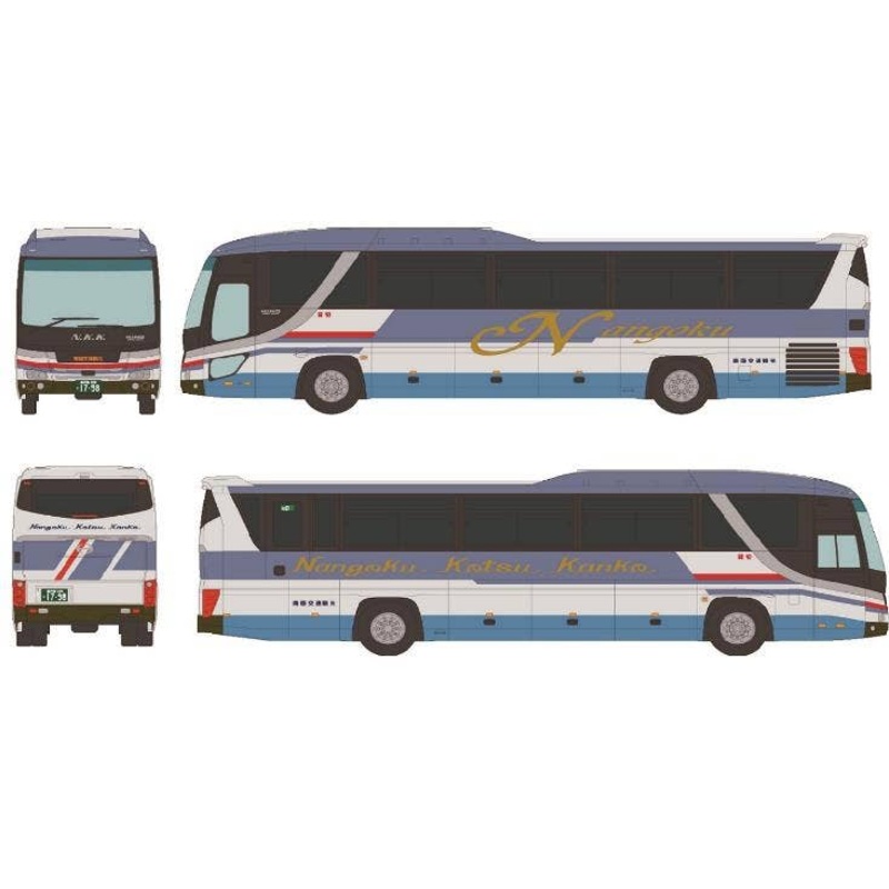 1/150 The Bus Collection Let's Go By Bus Collection 18 Nangoku Kotsu Kanko Kagoshima