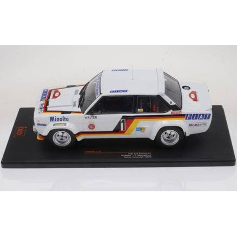 1/18 Fiat 131 Abarth 1979 Larry Hunsruck #1 W.Rohrl / C. Geistdorfer