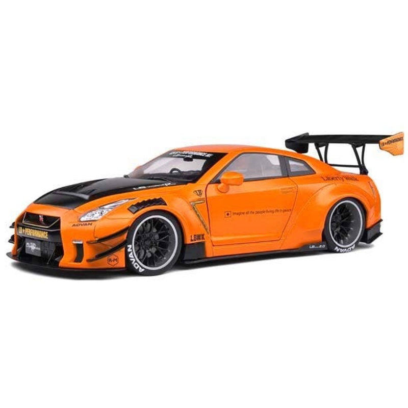 1/18 Nissan GT-R (R35) LB  WORKS 2020 (Orange)