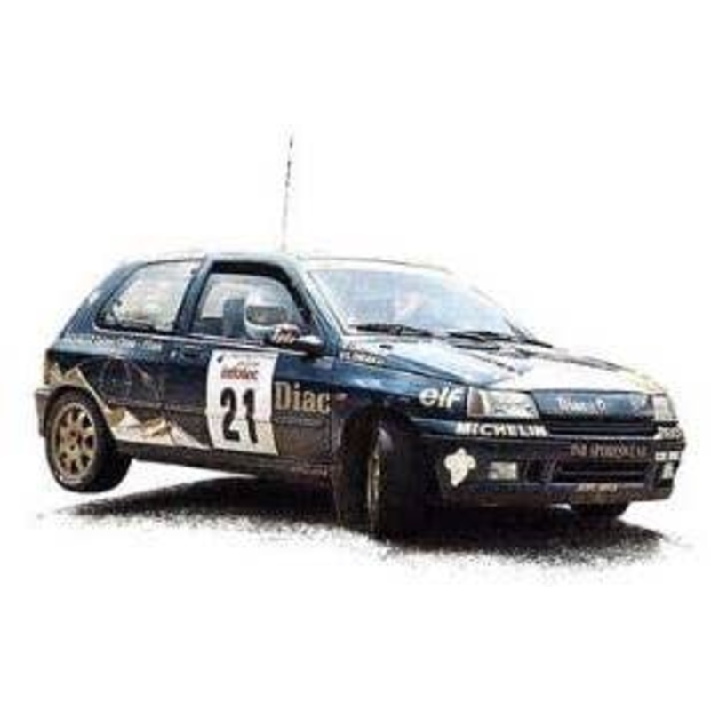 1/18 Renault Clio Williams 1993 Tour de Corse #21 Jordan