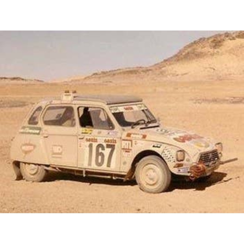 1/43 Citroen Dyane 1979 Paris-Dakar Rally #167 C.Sandron/P.Alberto