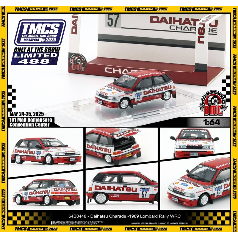 1/64 Daihatsu Charade 1989 Lombard Rally