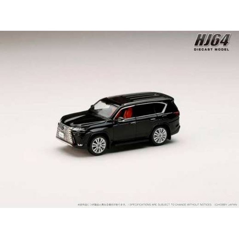 1/64 LEXUS LX600 EXECUTIVE Black