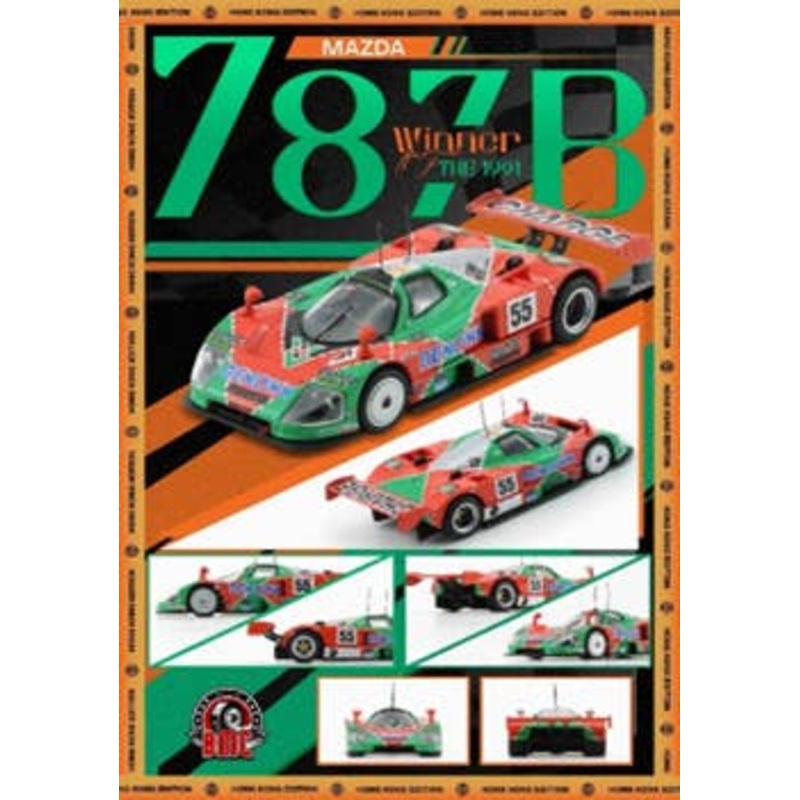 1/64 Mazda 787B 1991 Le Mans 24 Hours Winner #55 Volker Weidler / Johnny Herbert / Bertrand Gachot