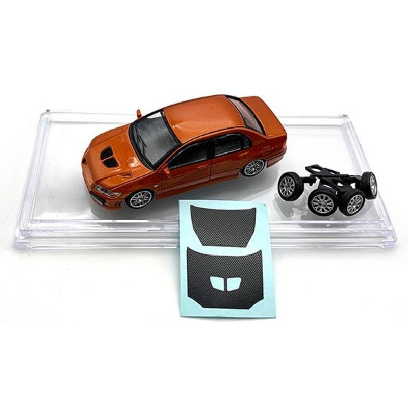 1/64 Mitsubishi Lancer Evolution VII JDM LHD 64B0131
