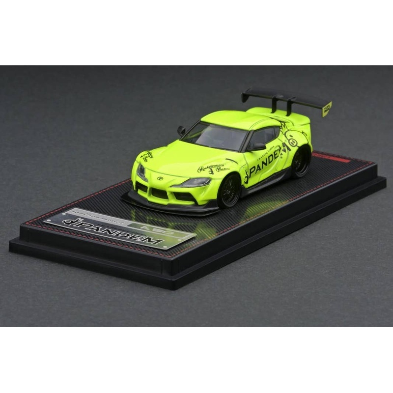 1/64 PANDEM Supra (A90) Yellow Green