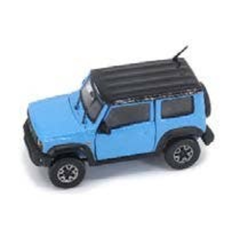 1/64 Suzuki Jimny (JB74) Blue & Black Top LHD