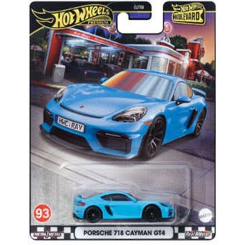Hot Wheels Boulevard Porsche 718 Cayman GT4 (HRT71-9866)
