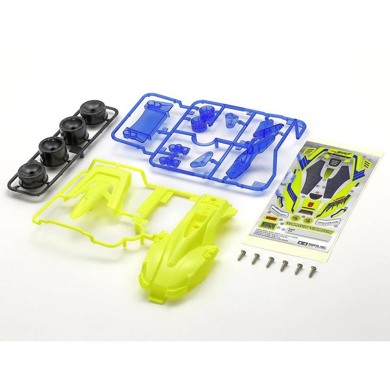 Lord Spirit Body Parts Set Night Neon Color Edition (Mini 4WD Special Project)